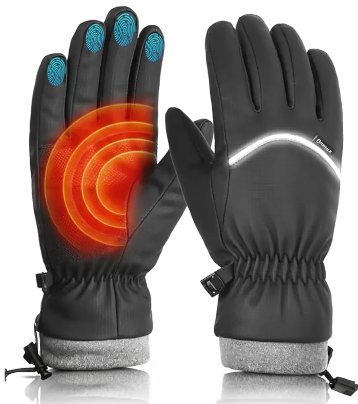 FURTALK Winter Gloves for Men Women Windproof Water-Resistant Cold Weather Full Touchscreen Warm Ski Snow Fleece Lined - Image 1