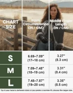 FURTALK Winter PU Leather Gloves for Women with Bow-Accent Cold Weather Touchscreen Driving Warm Fleece Lined - Image 3