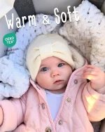 FURTALK Baby Beanie Winter Hat Knitted Warm Hat with Cute Bow Infant Toddler Cuffed Beanies - Image 3