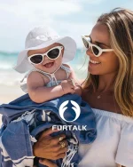 FURTALK Baby Sun Hat Toddler Beach Hats with UPF 50+ Sun Protection Wide Brim Girls Bucket Hat - Image 3