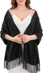 FURTALK Pashmina Shawl Wraps for Women Evening Dresses Blanket Scarves Fashion Scarf Wedding Gifts - Image 2