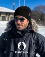 FURTALK Winter Hats for Men Women Fleece Lined Beanie Warm Knitted Outdoor Skull Cap 2 pcs - Image 3