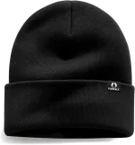 FURTALK 100% Merino Wool Beanie Hat for Men Women Warm Winter Hat Double Layer Knitted Beanies