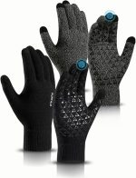 FURTALK Winter Gloves for Men Women Warm Gloves Touchscreen for Cold Weather Driving Cycling Hiking