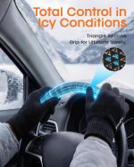 FURTALK Winter Gloves for Men Women Warm Gloves Touchscreen for Cold Weather Driving Cycling Hiking - Image 3