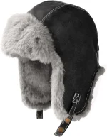 FURTALK Trapper Hat Winter Hats for Women Men Warm Russian Skiing Cap Outdoor Windproof Waterproof