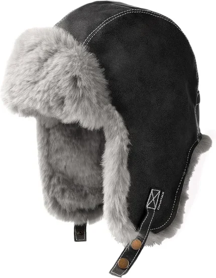 FURTALK Trapper Hat Winter Hats for Women Men Warm Russian Skiing Cap Outdoor Windproof Waterproof