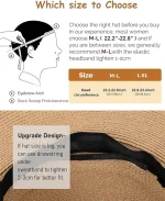 FURTALK Panama Hat Sun Hats for Women Men Wide Brim Fedora Straw Beach Hat UV UPF 80+ - Image 3