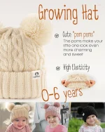 FURTALK Toddler Winter Hat Pom Pom Beanie Knitted Warm Hats for Baby Kids Boys Girls - Image 3