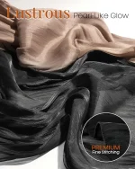 FURTALK Shawls and Wraps for Evening Dresses Sparkly Soft Wedding Party Bridesmaid Scarves for Women - Image 3